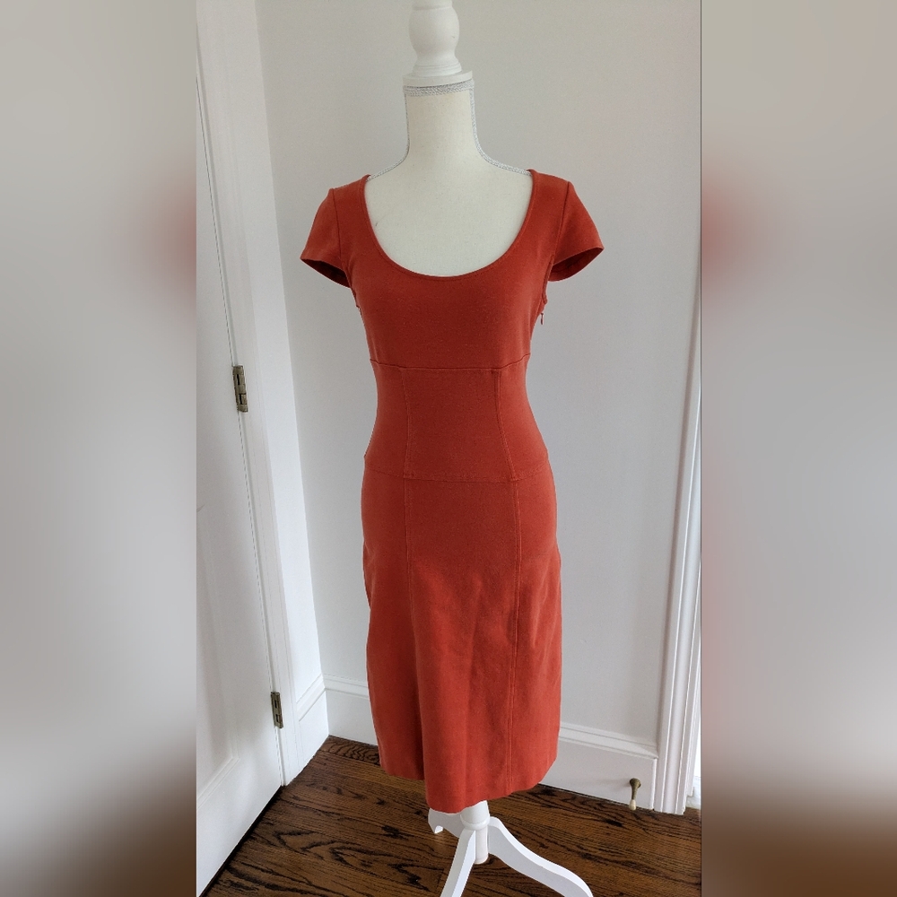Diane von Furstenberg Domino Cap Sheath Dress Size 4